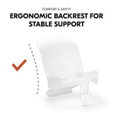 Hauck Alpha+ Highchair Baby Seat - White