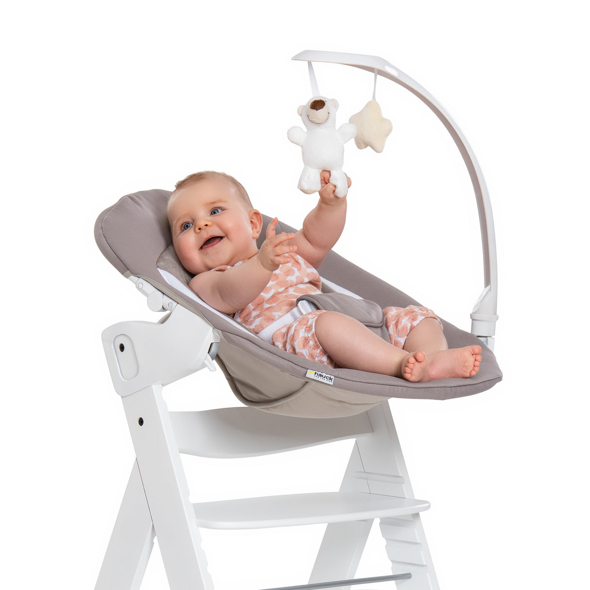 Hauck Alpha Deluxe Baby Bouncer - Sand