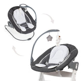 Hauck Alpha Deluxe Baby Bouncer - Melange Grey