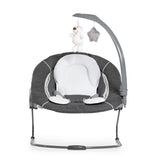Hauck Alpha Deluxe Baby Bouncer - Melange Grey
