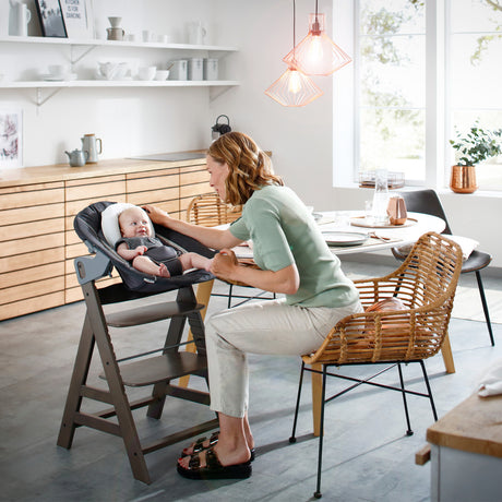 Hauck Alpha Deluxe Baby Bouncer - Melange Grey
