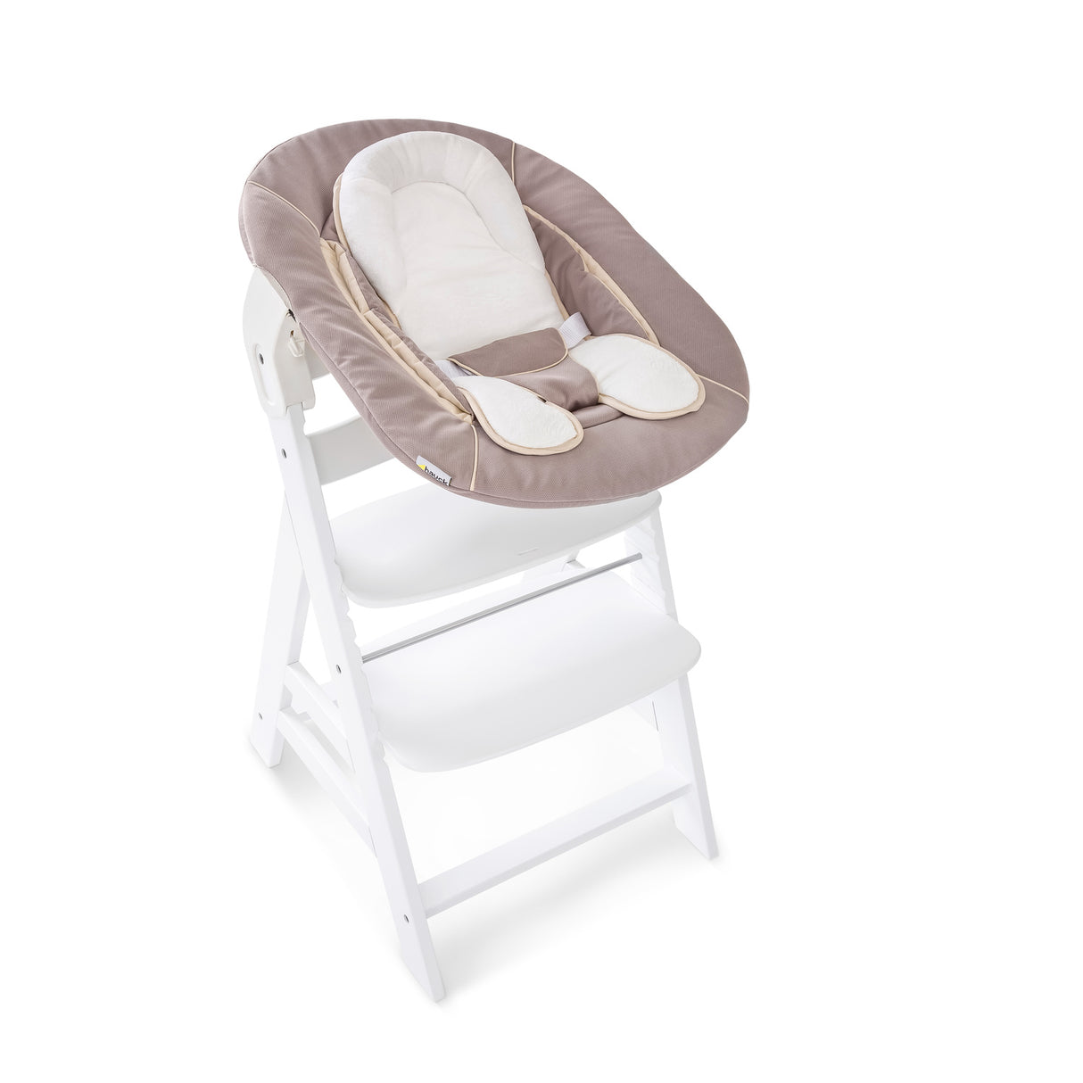Hauck Alpha 2 in 1 Bouncer - Stretch Beige