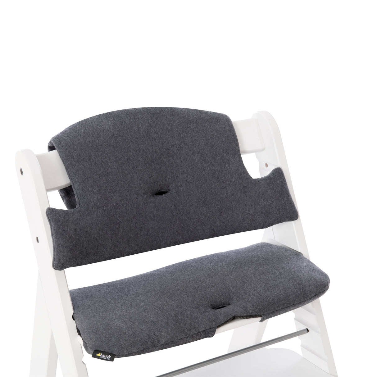 Hauck Alpha+ Highchair Select Seat Pad - Jersey Charcoal