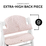 Hauck Alpha+ Highchair Select Seat Pad - Jersey Flowers