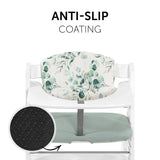 Hauck Alpha+ Highchair Select Seat Pad - Jersey Leaves Mint