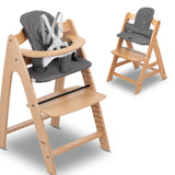 Hauck Alpha+ Highchair Baby Seat Pad - Dark Grey