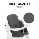 Hauck Alpha+ Cosy Select Seat Pad - Jersey Charcoal
