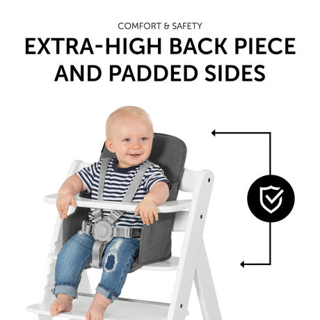 Hauck Alpha+ Cosy Select Seat Pad - Jersey Charcoal
