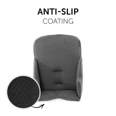 Hauck Alpha+ Cosy Select Seat Pad - Jersey Charcoal