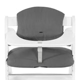 Hauck Alpha+ Highchair Select Seat Pad - Muslin Dark Grey