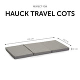 Hauck Sleeper Travel Cot Mattress - Grey