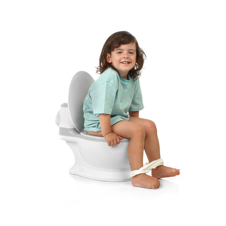 Jané First Potty with Realistic Toilet Design & Flush Sound - Grey