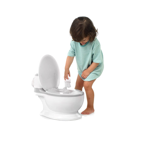 Jané First Potty with Realistic Toilet Design & Flush Sound - Grey