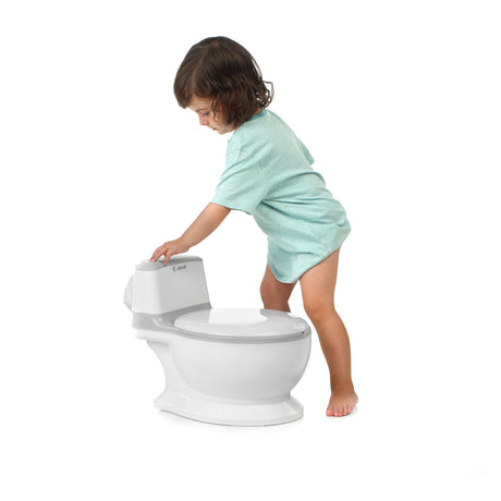 Jané First Potty with Realistic Toilet Design & Flush Sound - Grey