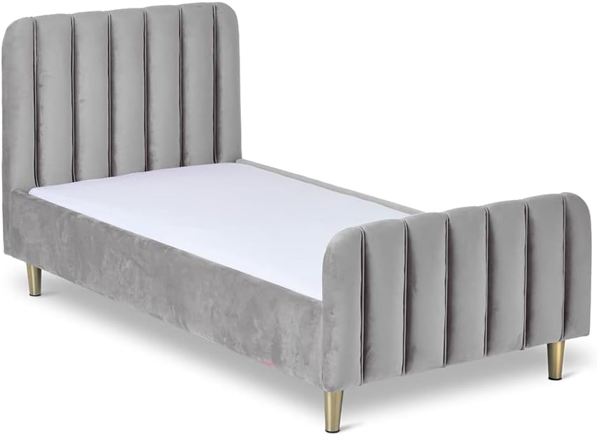 Obaby Gatsby Single Bed - Velvet Grey