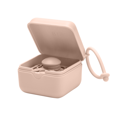 BIBS Pacifier Storage Box - Blush