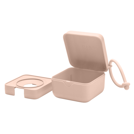 BIBS Pacifier Storage Box - Blush