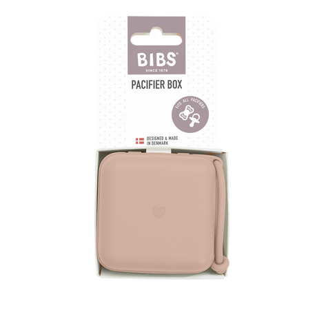 BIBS Pacifier Storage Box - Blush