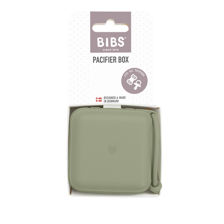 BIBS Pacifier Storage Box - Sage