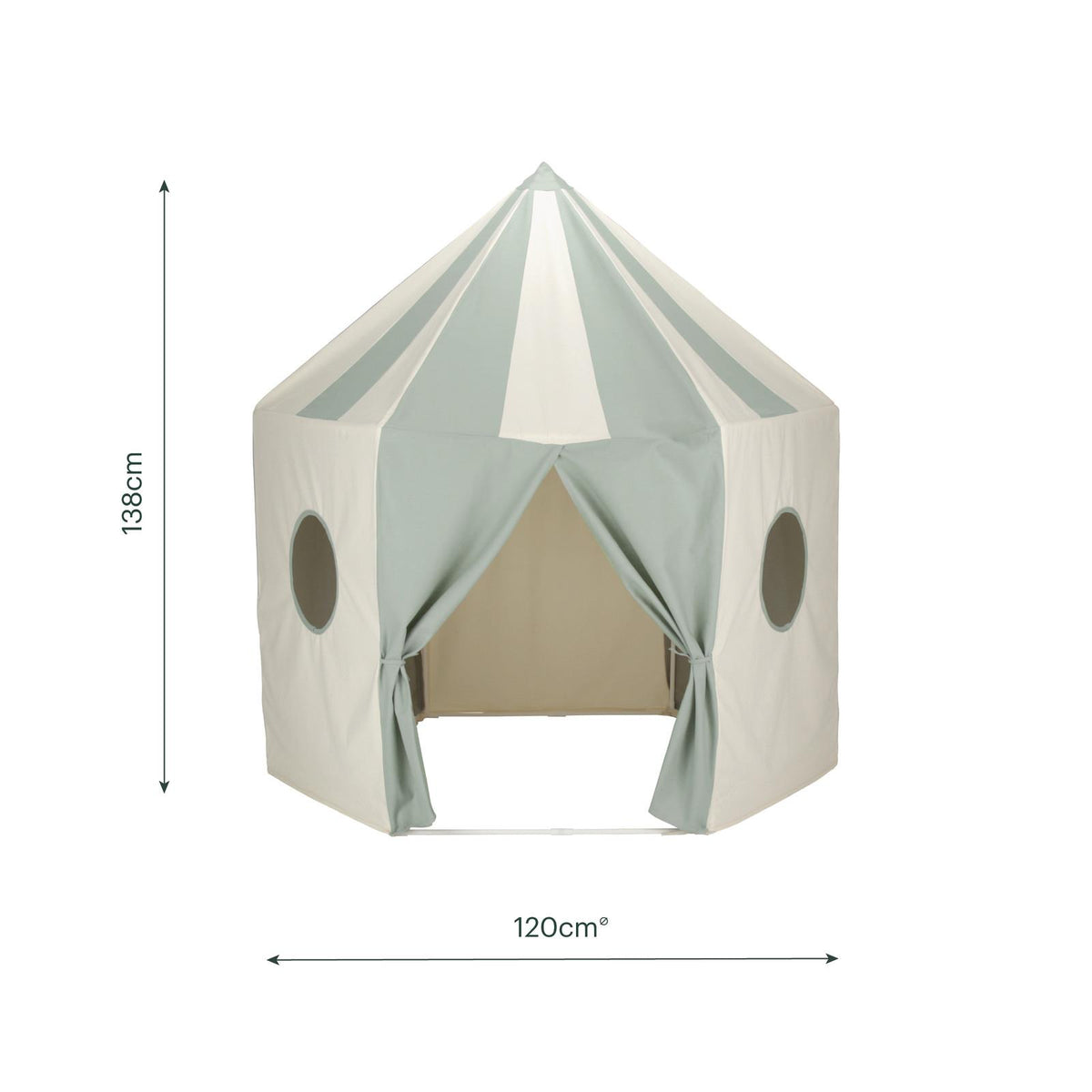 CuddleCo Pavilion Play Tent - Sea Salt