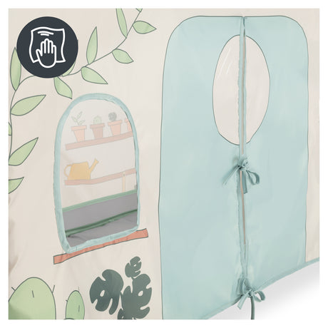 Hauck Travel Cot Play Cover - Plants