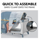 Hauck Travel Cot Play Cover - Palace