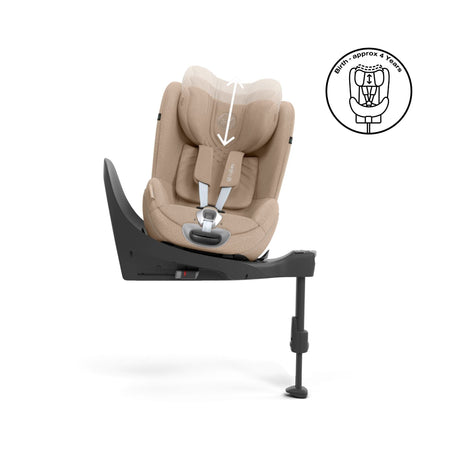 Cybex ePriam 2026 Birth & Beyond Bundle with Cloud T, Sirona T & ISOFIX Base - Matt Black/Cozy Beige