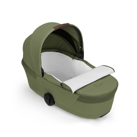 Cybex Balios 2026 Foldable Carrycot Accessory Bundle- Moss Green