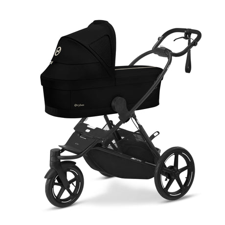 Cybex Avi Spin Pushchair Bundle with Accessories - Moon Black