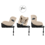 Cybex Sirona Ti Car Seat - PLUS Cozy Beige