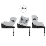 Cybex Sirona Ti Car Seat - PLUS Platinum White