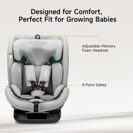 Welldon Encore Pro Car Seat - Moonstone