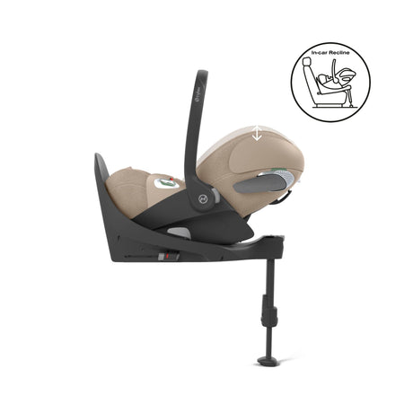 Cybex ePriam 2026 Ultimate Bundle with Cloud T & ISOIFX Base - Matt Black/Cozy Beige