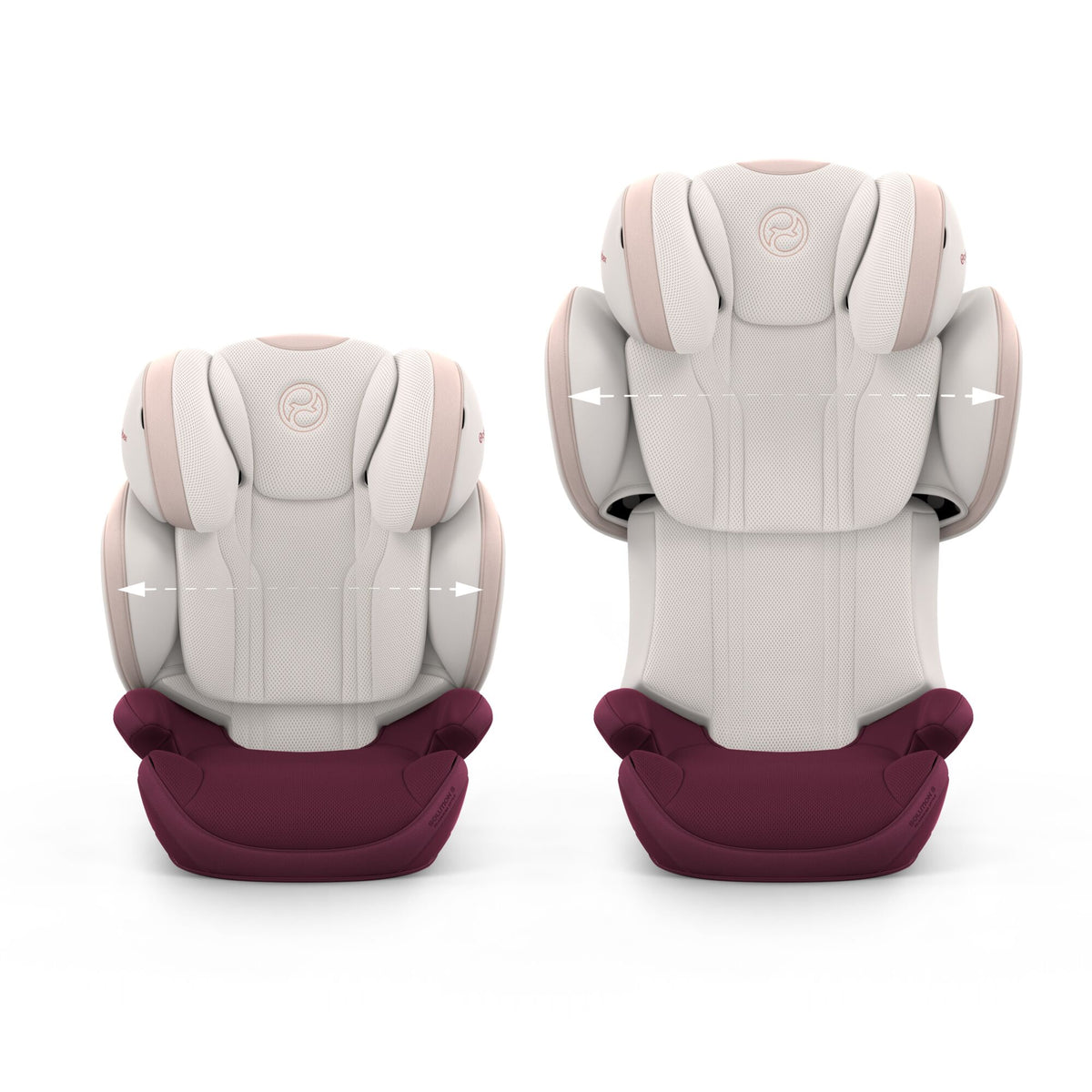 Cybex Solution S i-Size Child Car Seat - STYLE Quartz Pink