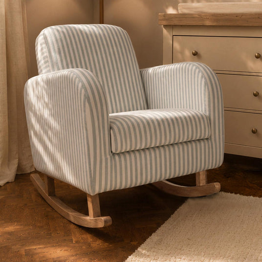 CuddleCo Etta Nursing Chair - Sea Salt Stripe