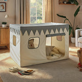 CuddleCo Play House with Bunting - Sea Salt