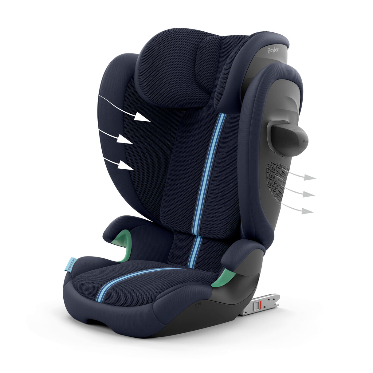 Cybex Solution G2 Folding High Back Booster - PLUS - Ocean Blue