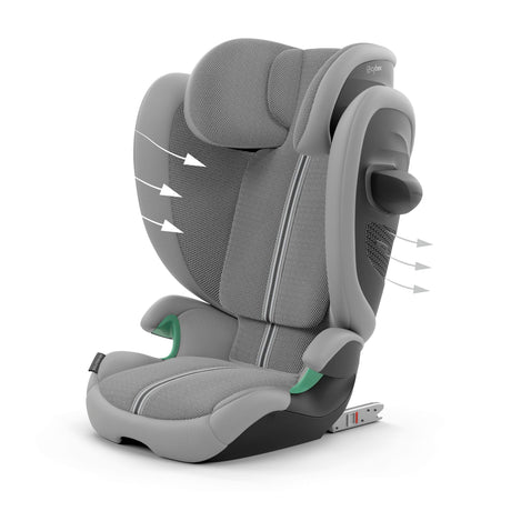 Cybex Solution G2 Folding High Back Booster - PLUS - Stone Grey