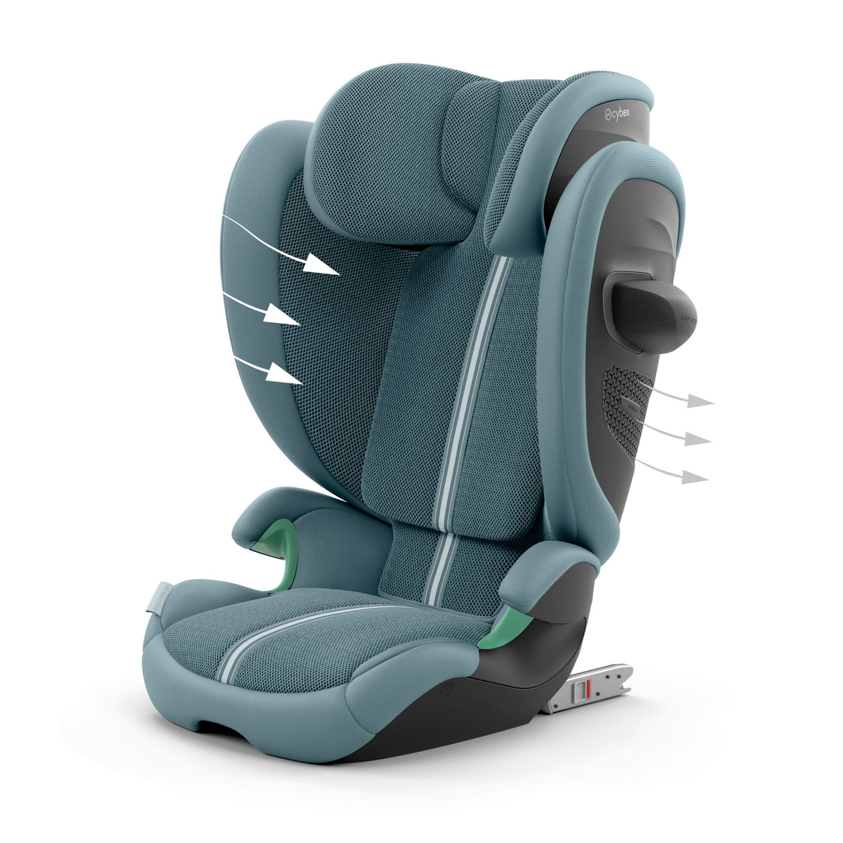 Cybex Solution G2 Folding High Back Booster - PLUS - Stormy Blue
