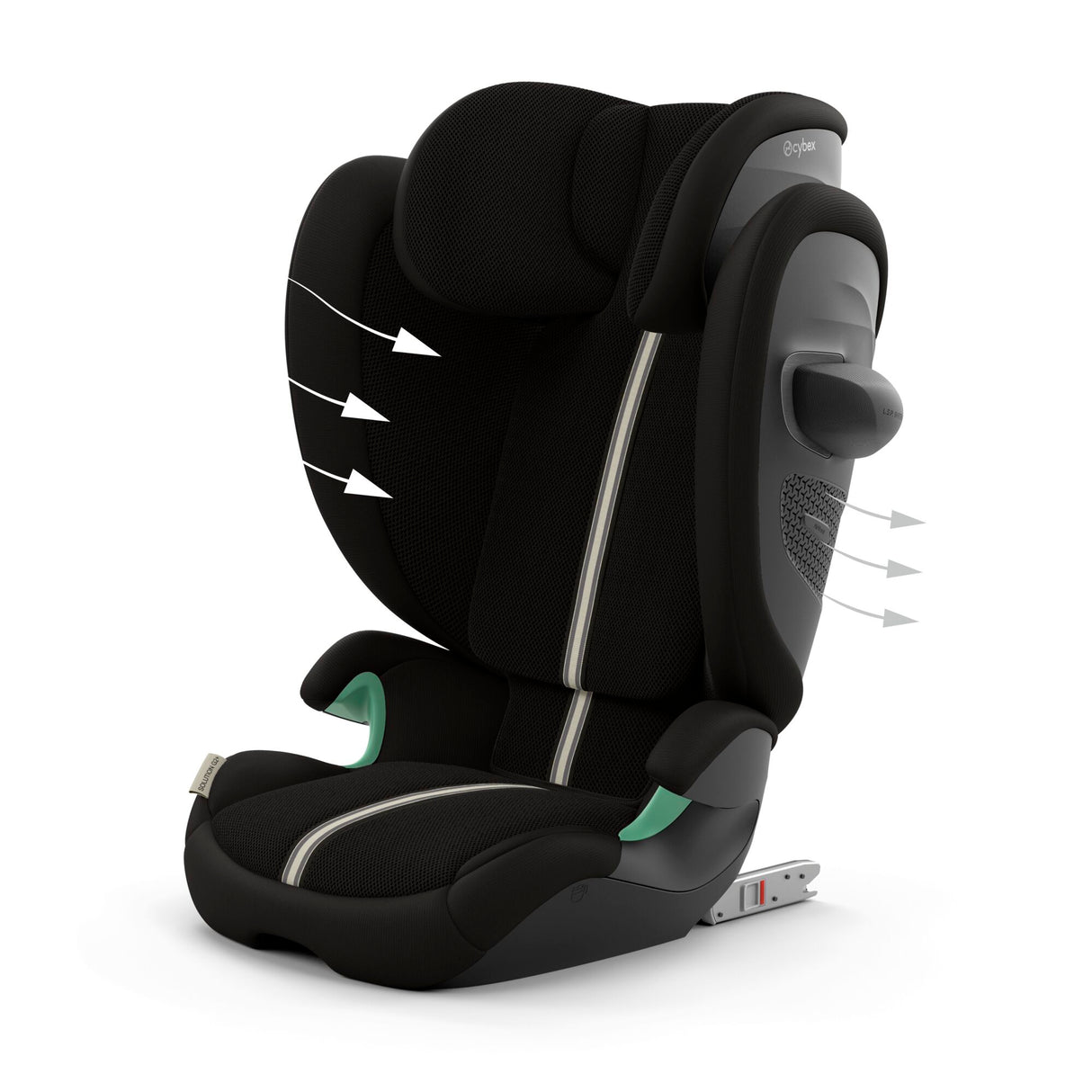 Cybex Solution G2 Folding High Back Booster - PLUS - Moon Black