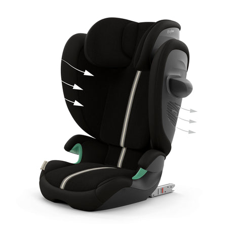 Cybex Solution G2 Folding High Back Booster - PLUS - Moon Black