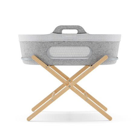 SnuzBaskit Moses Basket Liner - Light Grey Marl