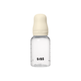 BIBS Slow Flow 2 Pack 150ml Round Latex Baby Bottle Set - Ivory