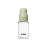 BIBS Slow Flow 150ml Round Latex Baby Bottle - Sage