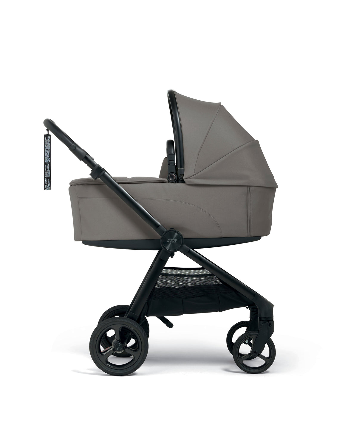 Mamas & Papas Vardo Travel System with Accessories, Cybex Cloud T and ISOFIX Base - Storm