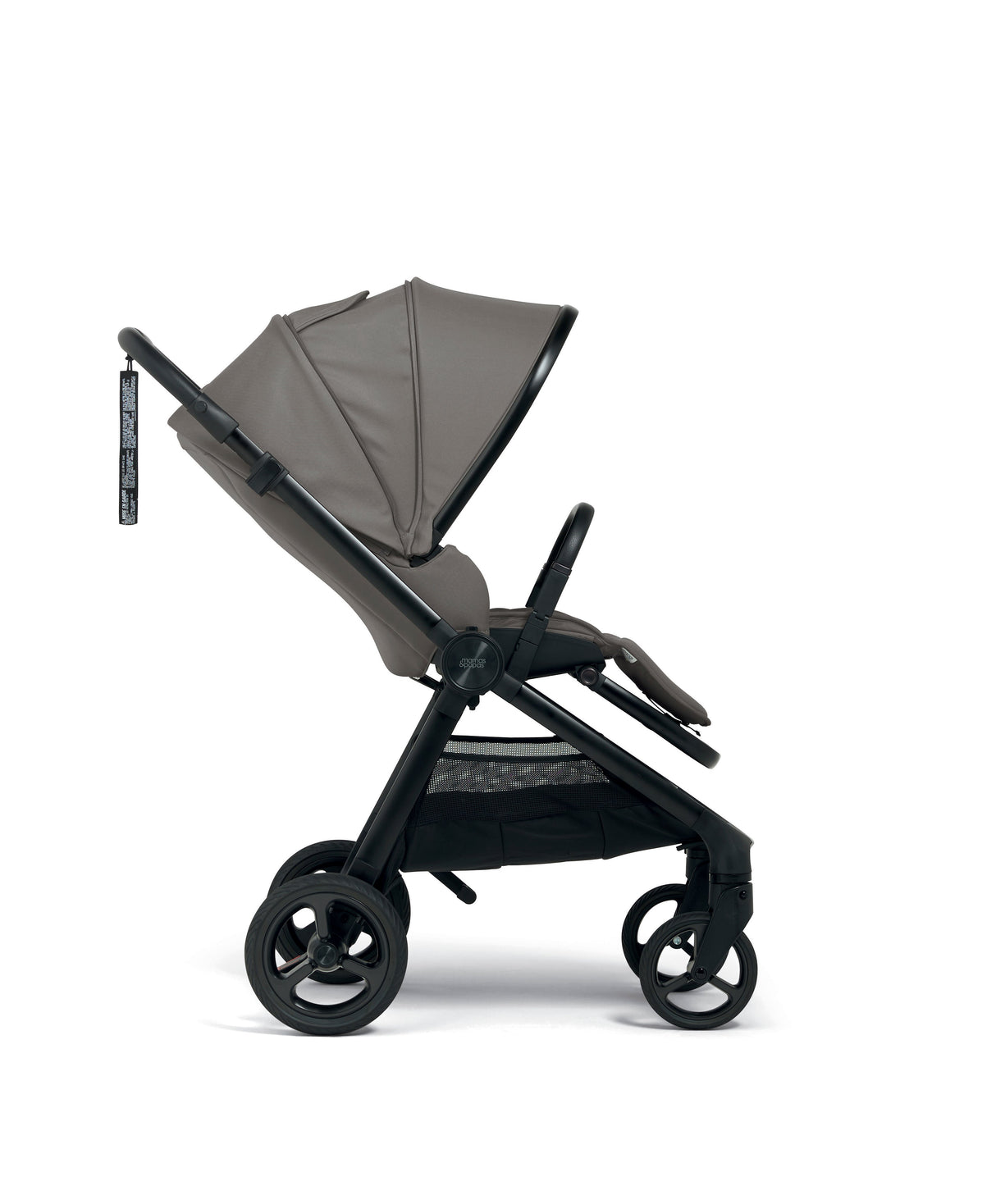 Mamas & Papas Vardo Travel System with Accessories, Cybex Cloud T and ISOFIX Base - Storm