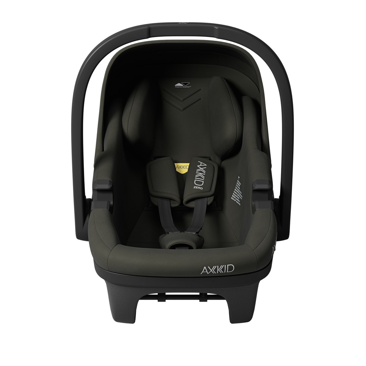 Axkid Zero Pro Infant Car Seat - Forest Moss Green