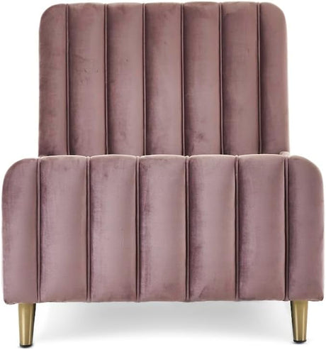 Obaby Gatsby Single Bed - Velvet Pink
