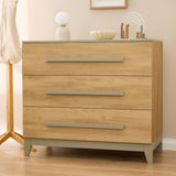 Tutti Bambini Hallee Dresser / Chest Changer - Golden Oak & Sage