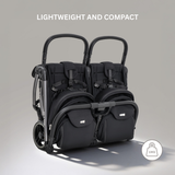 Jovikids Ayla Double Pushchair - Urban Black